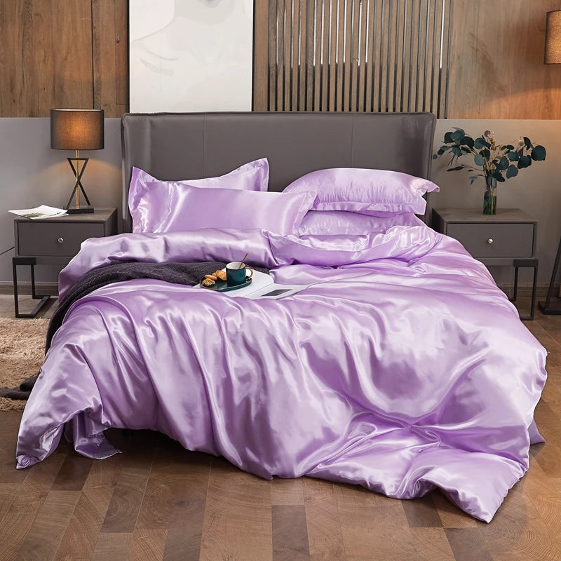 LuxeSatin Duvet Collection