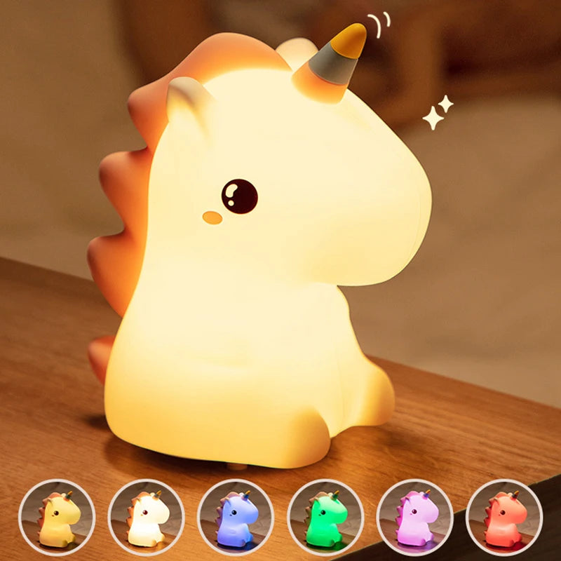 Silicone Night Light Unicorn