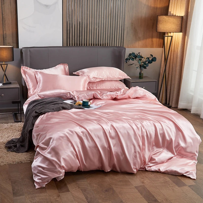 LuxeSatin Duvet Collection